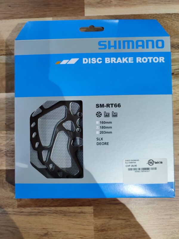 Disco BIKE SHIMANO SM-RT66 180mm