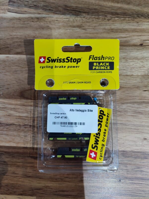 PATTINI CORSA SWISSSTOP PER CERCHIO CARBONIO